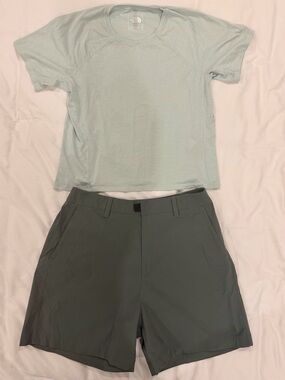 The North Face t-shirt & shorts set (grandeur/size M/10)